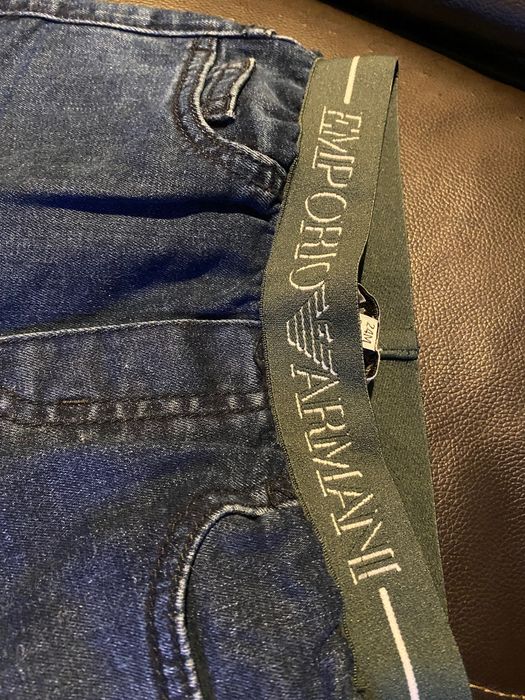 Бебешки дънки Emporio Armani