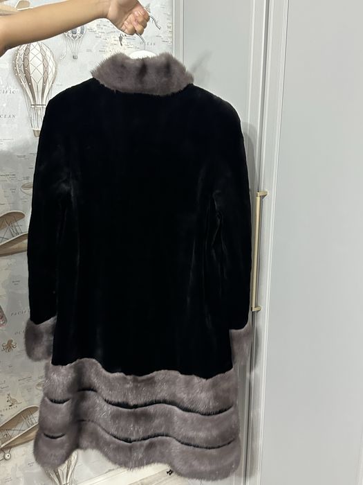 Норковая стриженая шуба