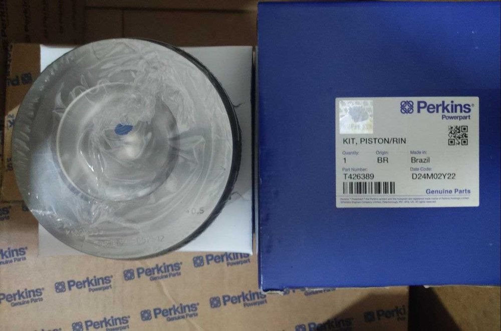 ПОРШЕНЬ В СБОРЕ С КОЛЬЦАМИ PERKINS для 1104C-44T (STD, +0,5mm, +1,0mm)