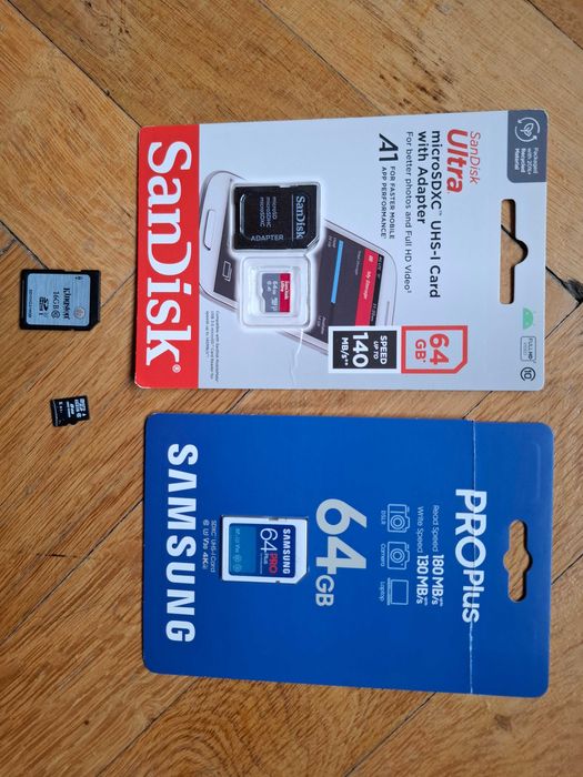 Carduri memorie microSD SDHC SDXC Samsung SANDISK Kingston 8Gb 16Gb 32Gb 64Gb sigilat