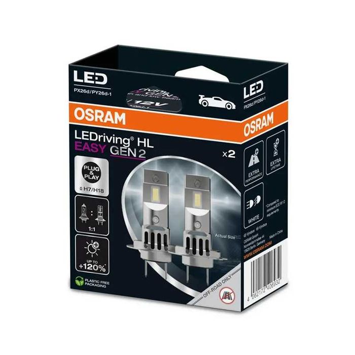 Автомобилни LED крушки Osram GEN2 H7/H18