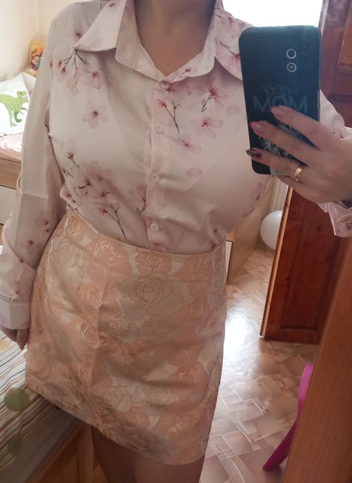 Дамска сатенена риза