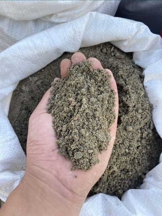 Отсев, песок, глина, щебень в мешках