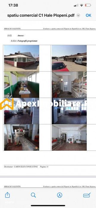 Hale Industriale de Inchiriat Baicoi – 1100 mp + 800 mp, teren 5500