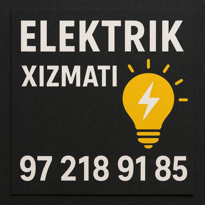 Электрик | Elektrik | elektrik hizmat | elektrik | mantaj xizmat
