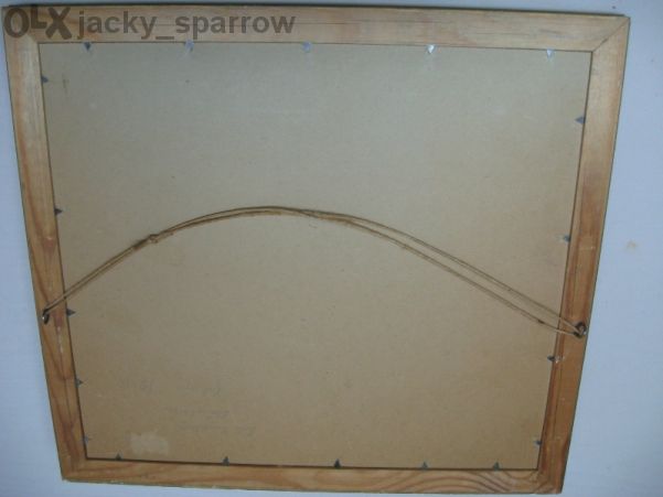 Репродукция На Шведския Художник Louis Sparre В Красива Ретро Рамка От