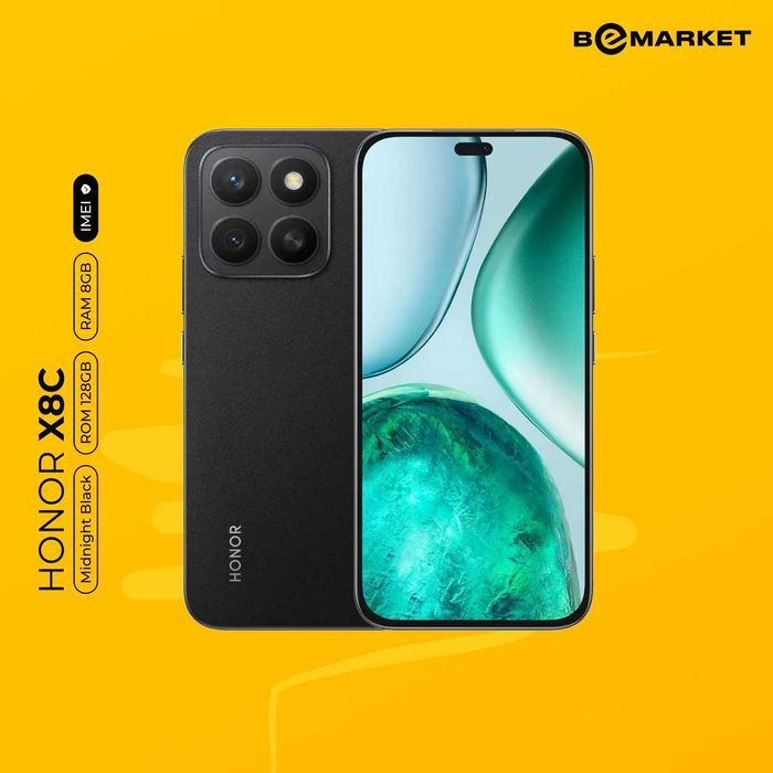 Honor X8c 8/128 GB Midnight Black