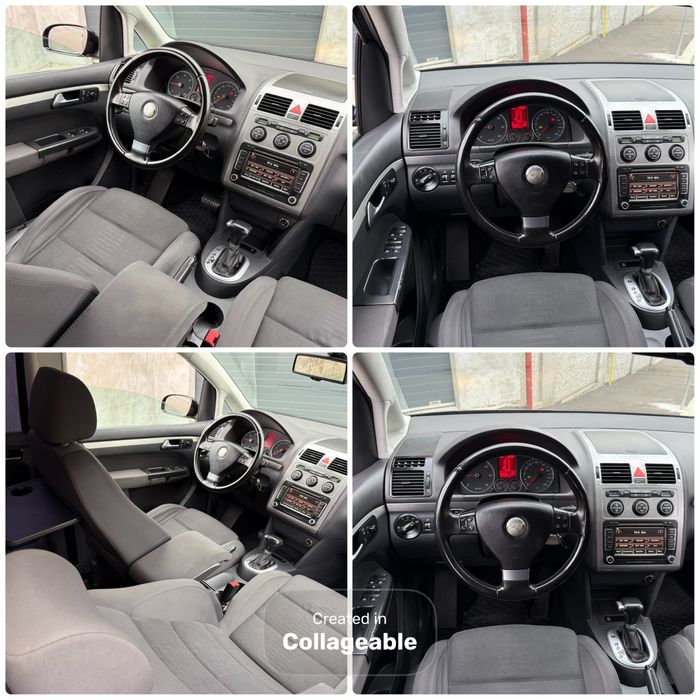 Touran ~ Automat ~ 2.0 TDI ~ Xenon ~ An 2008 ~Cârlig remorcare~