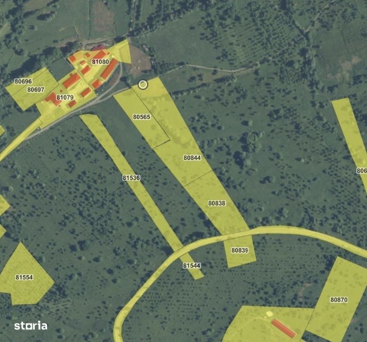 Teren 8.043 mp la DN73C Berevoesti – 3€/mp! Oportunitate rara