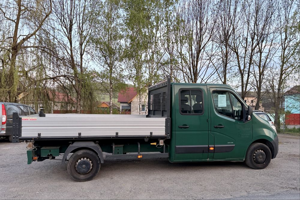 Opel movano 2.3 basculabil pe 3 parti, TVA DEDUCTIBIL, 2014, 143000km [3.5t se conduce cu B] NU RENAULT MASTER