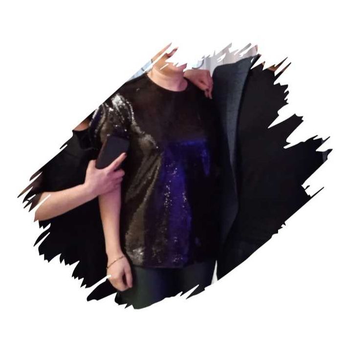 Кофта с пайетками