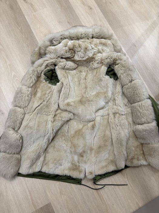 Парка натуральный мех