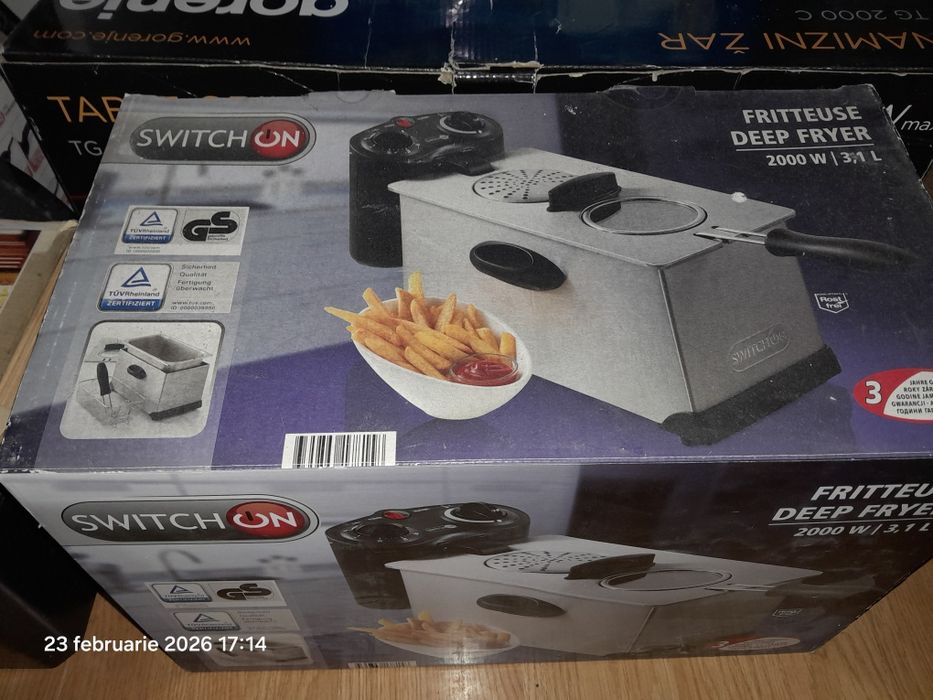 Friteoza cu ulei pentru cartofi prăjiți