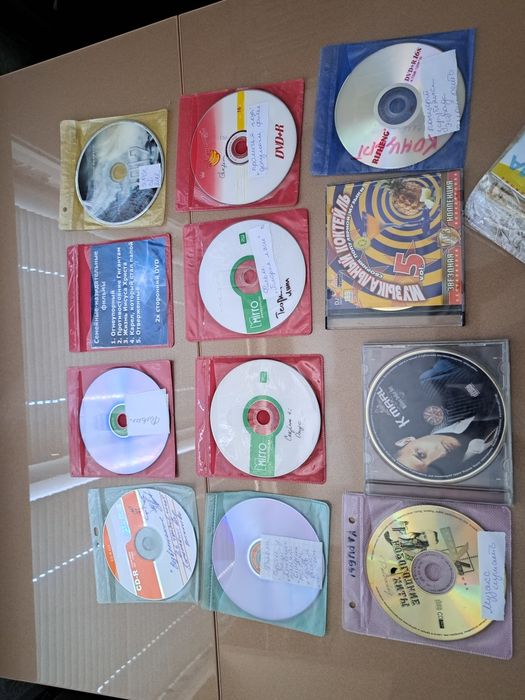 Диски фильмы и мультфильмы