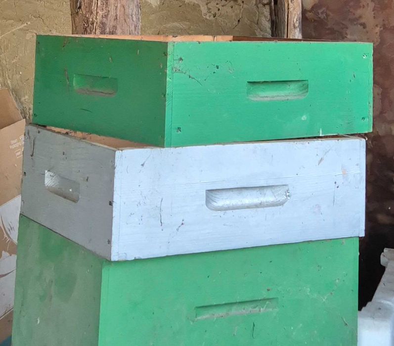 Cutii stupi+ caturi cu rame.