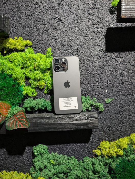 iPhone 15 Pro Max 256gb Neverlocked 95% Bat/Fact+Garantie