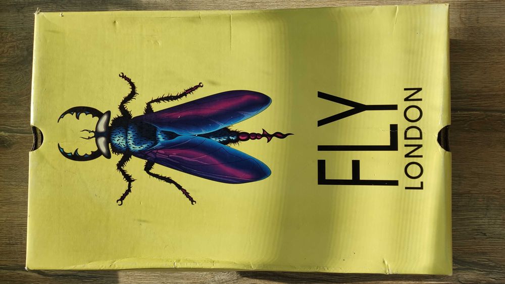 Нови дамски ботуши FLY LONDON "TACK" - EU 41 / UK 8 - кожа