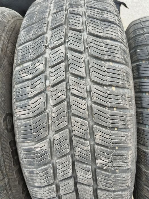 Продавам зимни гуми "Barum 14'' + метални джанти 5×100