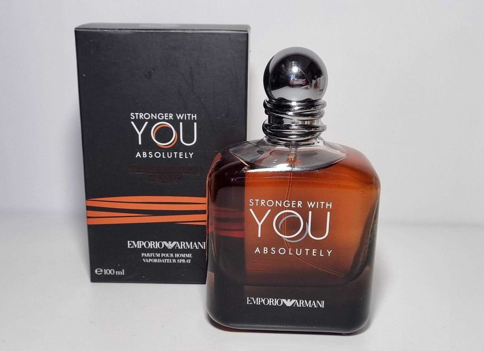 Parfum Armani - Stronger with you, Intensely, Oud, Tobacco, man, 100ml
