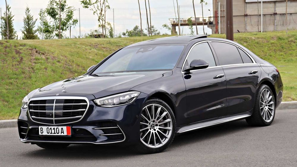 Mercedes S 580 e / LANG / AMG / 2022 / Burmester 4D / Pano/Venti/Masaj