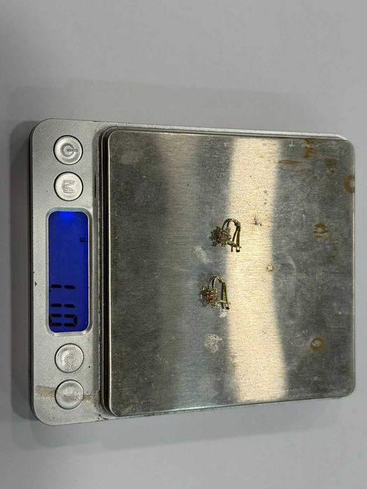 Златни детски обеци – 14K / 1.10 г