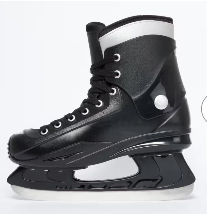 OXELO мъжки кънки за лед FIT100, ЧЕРНИ