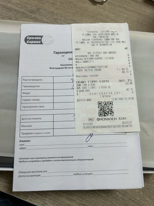 Таблет Lenovo Tab Plus