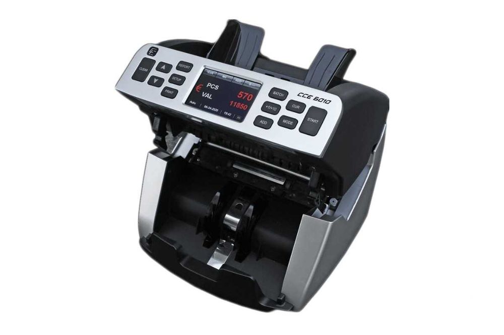 Детектор за фалшиви ЕВРО банкноти/банкнотоброячна машина CCE 6010