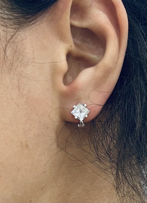 Серьги женские серебро