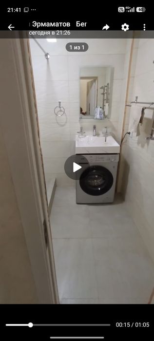 Arenda kvartira sergeli 1 xona