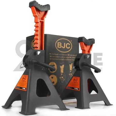 НЕМСКИ Комплект Стойки За Автомобил С Гребен BJC 3 ТОНА + ЛЕД ФЕНЕР