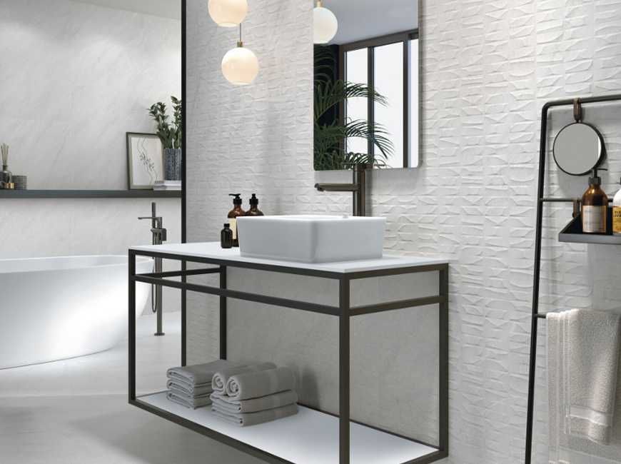 Gresie Kliff White Mate 60×120