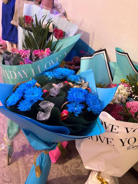 Сегодня подарили цветы