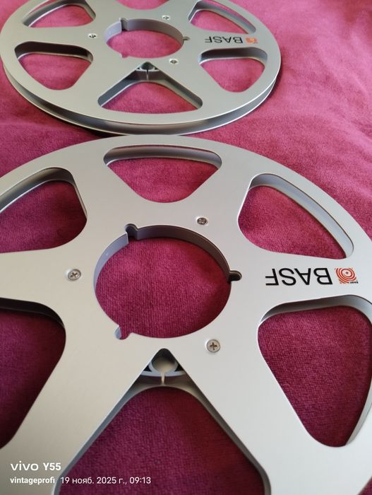 Катушка (бобина) пара, алюминиевая 27 BASF, STUDER, TECHNICS