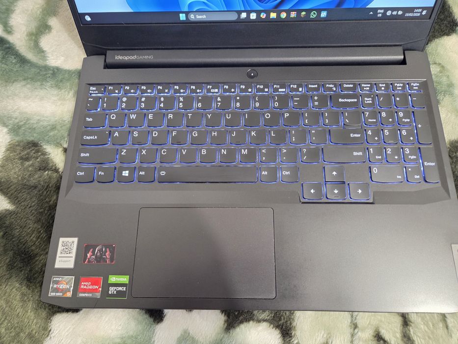 Laptop gaming :Lenovo ideapad gaming 15ach6