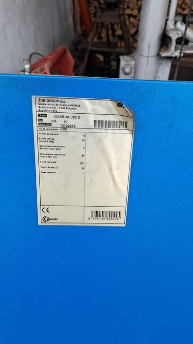 Centrala VIADRUS 8 elementi fonta 40 kw