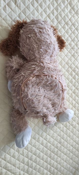 Pernă copii/ Jucărie plușată ce se 'trasformă' în Pernă/Cățel/Cușca