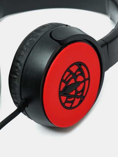 Детские наушники Марвел с дизайном Человека Паука, c микрофоном