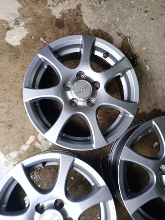 4 jante aliaj 5x100 R14 potrivesc pe Volkswagen polo cross lupo  golf4  Skoda Octavia 1 Tour Roomster kamiq Praktik Rapid scala Fabia