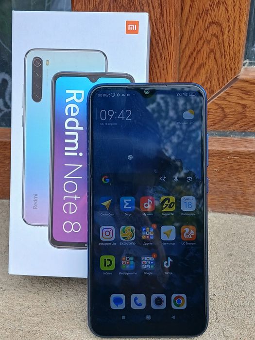 Redmi Note 8 Neptune Blue 4GB RAM 64 ROM