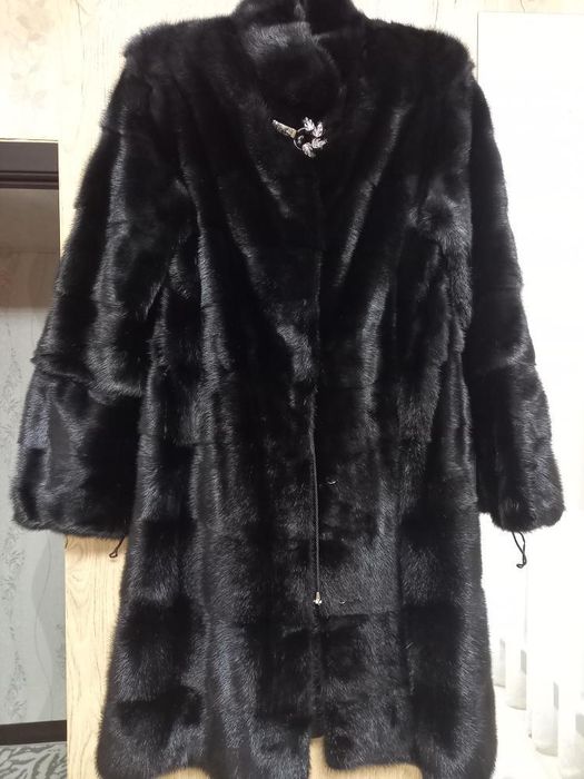 Норкавая шуба в отличном состоянии