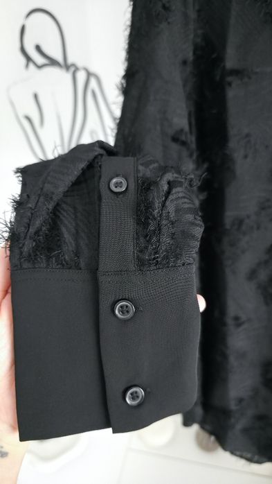 Риза от релефна материя H&M