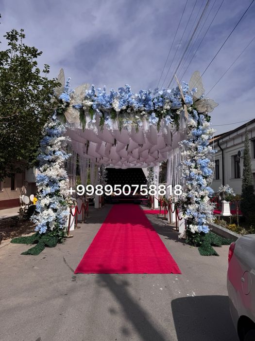 Оформления свадеб, Ofarmleniya xizmati, afarmleniya tadbirlar uchun