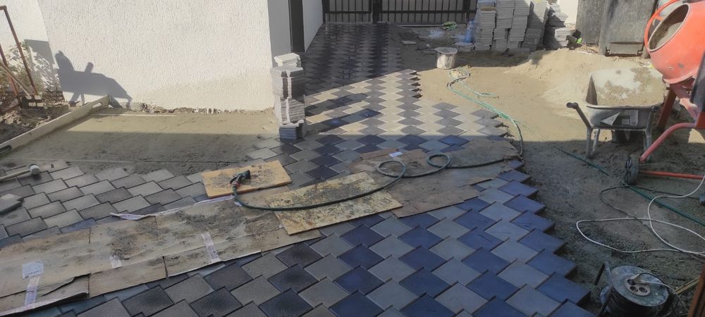 Pavaje pentru casa și gradina de la 46lei mp Manoperă montaj pavele