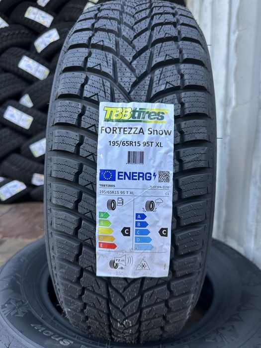 Нови Зимни Гуми TBB TIRES FORTEZZA SNOW 195/65R15 95T XL 1956515