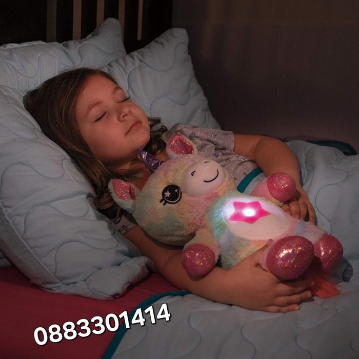 Прожектор Еднорог с мелодии Бял шум Звездно небе Проектор