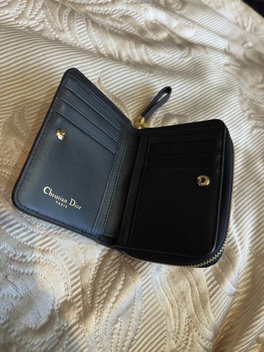 Портмоне Dior Caro Scarlet Wallet