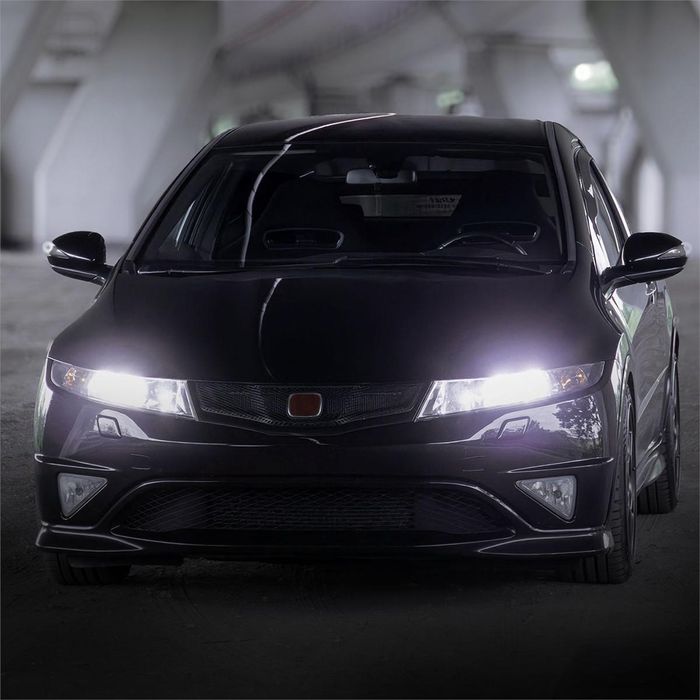 крушки фар pro black full canbus 30000lm h4 hb3 led мини лампа ...