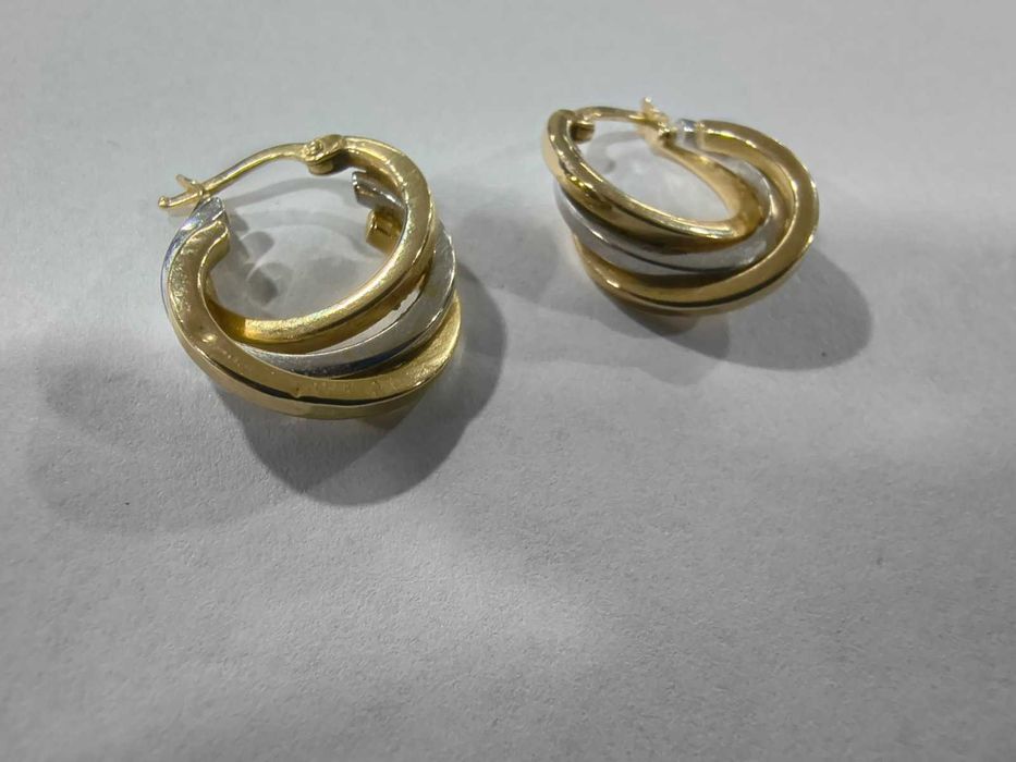 Златни обеци 14к