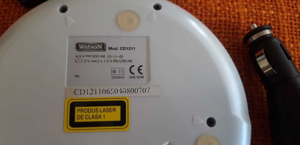 Compact disc digital audio Watson model CD1211.